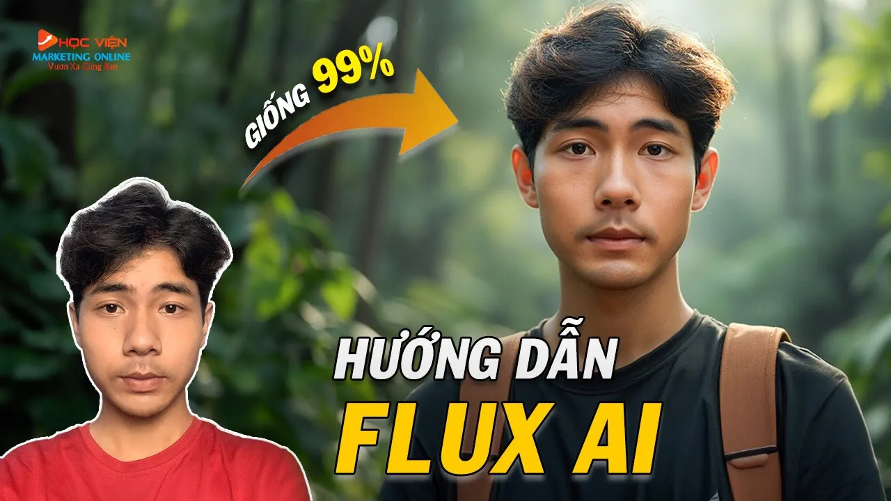 Outline Video Flux AI - Hướng dẫn cách Sử Dụng MIỄN PHÍ và Train Lora Flux AI tạo ảnh chính xác - HVMO