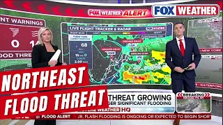 Growing Flood Threat Across The Northeast U S