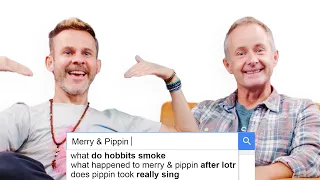 Dominic Monaghan Billy Boyd Answer the Web s Most Searched Questions WIRED