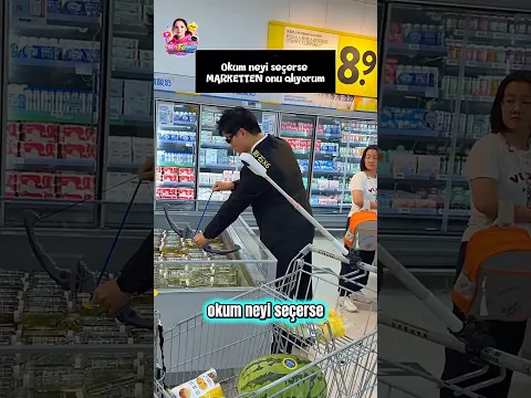 Okum neyi seçerse MARKETTEN onu alıyorum🤣💯