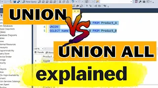 Difference between UNION and UNION ALL in SQL - Must Know