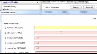 Java prog How to add new table in SqLite and Design New jframe