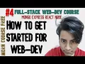 Setup your Local Web Development Environment to Get Started Full-Stack Web-Development Course
