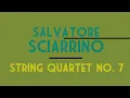Salvatore Sciarrino - String Quartet No. 7 (1999-2000) [Score-Video]