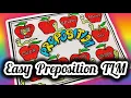 All Prepositions Chart Project TLM english TLM Preposition in English Grammar project Drawing