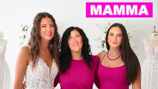 Scelgo il VESTITO DA SPOSA con mia MAMMA e SORELLA!