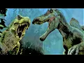 Download Lagu Jurassic Park 3 - La Lotta del T-Rex contro Spinosauro
