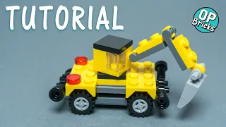 LEGO Bagger 11965 Polybeutel | Lego Bagger bauen | LEGO Bagger Fahrzeug Anleitung 11965