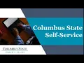 Columbus State Self Service