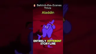 Aladdin Fact Did you know the first script was way too dark for kids