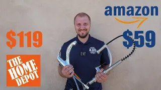 Review of kitchen faucet AMAZON vs THE HOME DEPOT