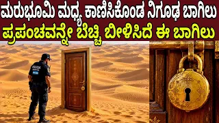 ಮರುಭೂಮಿ ಮಧ್ಯ ಕಾಣಿಸಿಕೊಂಡ ನಿಗೂಢ ಬಾಗಿಲು ಪ್ರಪಂಚವನ್ನೇ ಬೆಚ್ಚಿ ಬೀಳಿಸಿದೆ ಈ ಬಾಗಿಲು Mystery Door