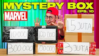 UNBOXING MYSTERY BOX MAINAN EPS. 10! (CUMA BOLEH MAINAN MARVEL!) 😳