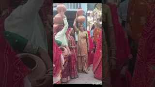 chak pujan vlog kalash rasam band baja ke saat kumhar ke ghar rajasthani wedding rituals