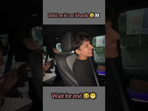 sahil ne ki car kharab ππ//#souravjoshivlogs #youtubeshorts #shorts