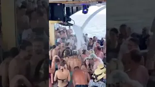 مهرجانات شعبي فى الساحل الشمالي شوف رقص الأجانب شوف كده 