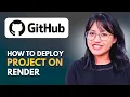 How To Deploy a GitHub Project on Render Step By Step Free Hosting Tutorial 2026
