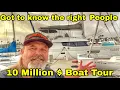 Touring a 10 Million Sailboat in Marina Del Rey