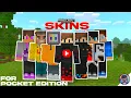 HOW TO GET YOUR FAVORITE YOUTUBER SKIN IN MINECRAFT PE