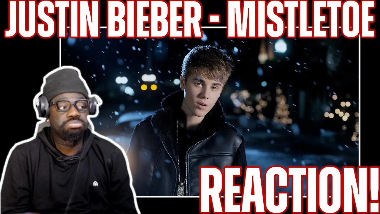 First Time Hearing Justin Bieber - Mistletoe (Official Music Video)REACTION!