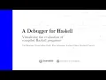 Front-end of a Debugger for Compiled Programs in Haskell