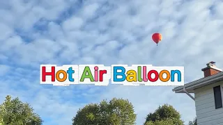HOT AIR BALLOON IN OTTAWA 🎈 🤩🤗💕 #satisfying #video 