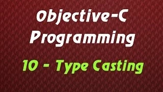 Objective C Programming - Tutorial 10