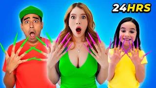 24 HORAS CON UNAS EXTRA LARGAS