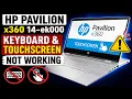 Fix HP Pavilion x360 14-ek000 Keyboard Touchscreen Not Working Windows 11
