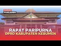 Lagu RAPAT PARIPURNA KE- 110 MASA PERSIDANGAN I TAHUN SIDANG 2025/2026 DPRD KABUPATEN KEBUMEN