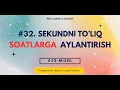 Flowgorithm Sekundni to liq soatlarga aylantirish