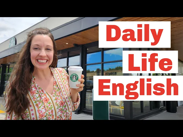 Video: Order COFFEE in English: Daily Life English