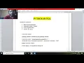 Python My SQL connect and cursor function