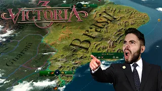 LEVANDO O BRASIL A SER A MAIOR SUPERPOTÊNCIA DO MUNDO ⚒ - Victoria 3