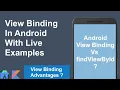 Android View Binding With Example View Binding vs findViewById View Binding Tutorial In Android