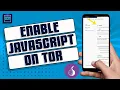 How To Enable Javascript On Tor Browser Android Quick Fix