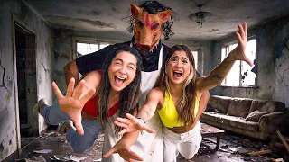 SEGUIMOS O HOMEM PORCO ATÉ O COVIL!! *ele pegou a gente 