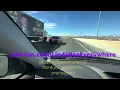 Driving Las Vegas St Rose Pkwy to N I-15 Blue Diamond Rd to 215 West and 215 East