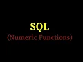 SQL - 28 Numeric Functions