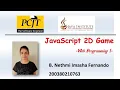 JavaScript 2D Game Development Java Institute B N lmasha