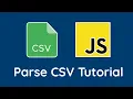 How to Parse Read CSV File Javascript Node js