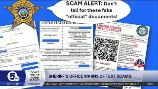 Stark County Sheriff s Office warns of text scams