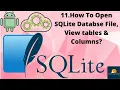 Create and Read SQLite Databases using DB Browser How To Open Sqlite Database File and View
