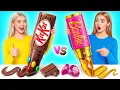 Download Lagu Thử thách Đồ Ăn Từ Sô Cô La vs Đồ Thật | Cuộc Chiến Trong Bếp Với Đồ Ăn Choco DO