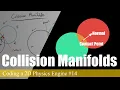 Collision Manifolds Circle v Circle Coding a 2D Physics Engine in Java