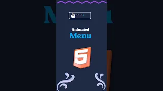 animated menu button with source code create animated menu toggle using html css