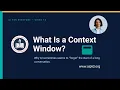 What Is a Context Window Why AI Forgets Long Conversations AI for Everyone 16