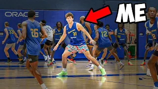 i tried out for an nba team and this happened 