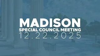 December 22 2025 Madison NJ Special Borough Council Meeting