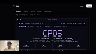 I Built a Competitive Programming OS for VS Code Codeforces CSES No more CPH